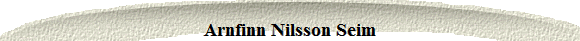 Arnfinn Nilsson Seim